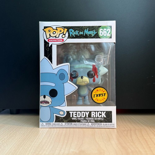 Funko Pop Teddy Rick 662 Chase like new