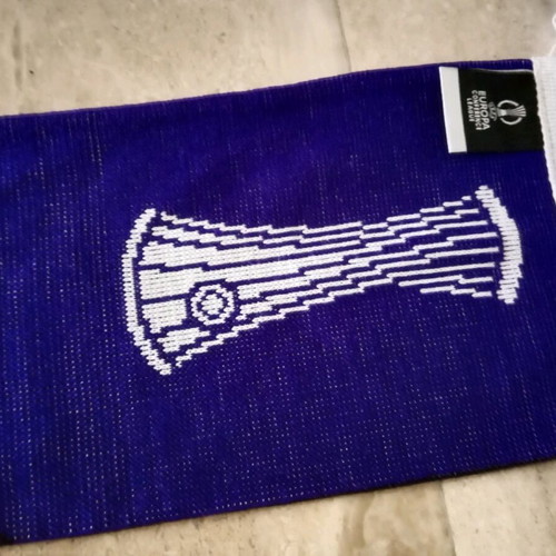Fiorentina collectible scarf Conference League Final 2024 double-sided knitted new