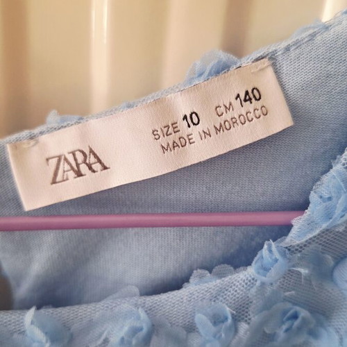 Zara girls dress like new, size 140 cm, age 10