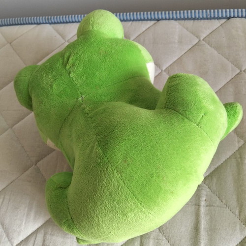 Plush Frog large used in excellent condition