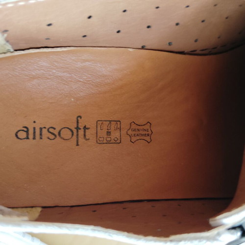 Airsoft sneakers size 42, white, sport style