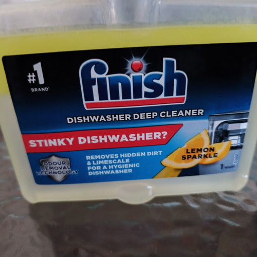 Finish dishwasher cleaner new