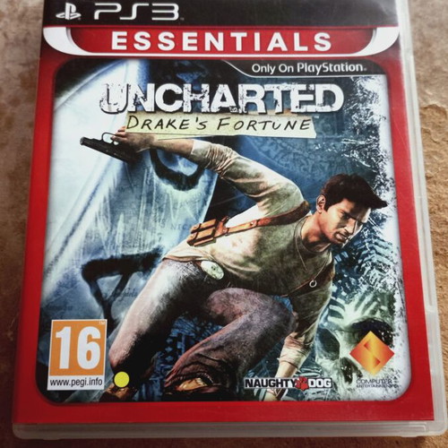 Uncharted Drake's Fortune PS3 game used, functional, complete disc