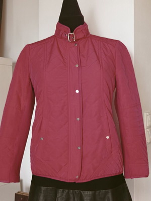 Maison 1.2.3. Paris quilted coral jacket like new