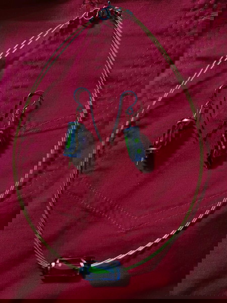 σετ κοσμήματα σκουλαρικια με κολιε ethnic/ boho faux bijoux set