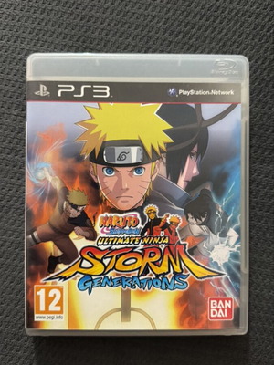 Naruto Shippuden Ultimate Ninja Storm Generations PS3 game like new
