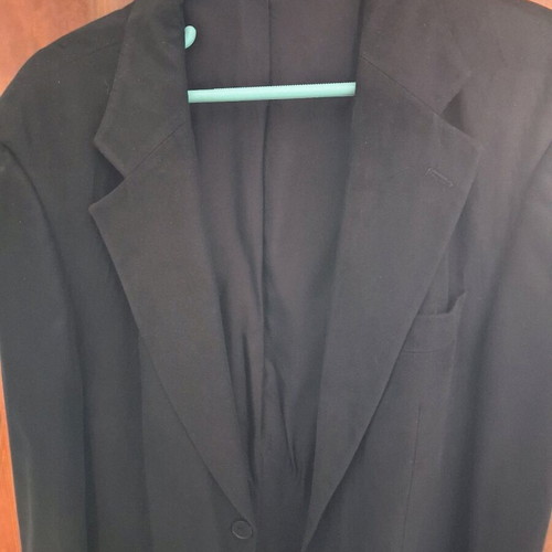 Zara men's black jacket size 56 like new