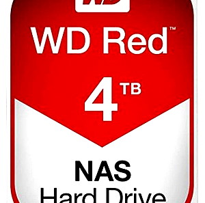2 Χ Western Digital WD40EFRX WD Red NAS Hard Drive - Hard drive - 4 TB