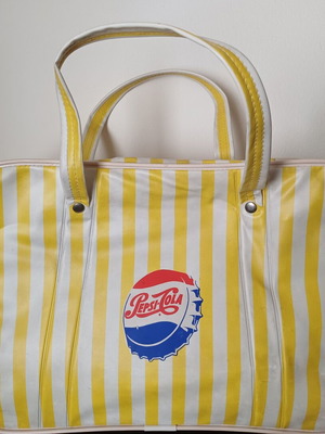 Vintage Pepsi-Cola Mirinda Insulated Bag like new, 70s-80s