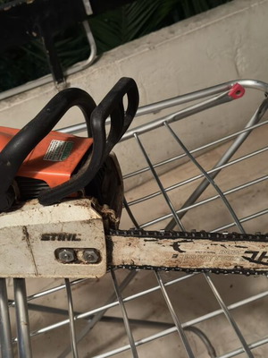 Stihl MS 170 chainsaw used, fully functional