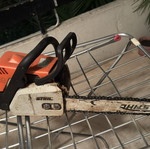 Stihl MS 170 chainsaw used, fully functional
