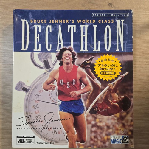 Bruce Jenner's World Class Decathlon PC Big Box like new
