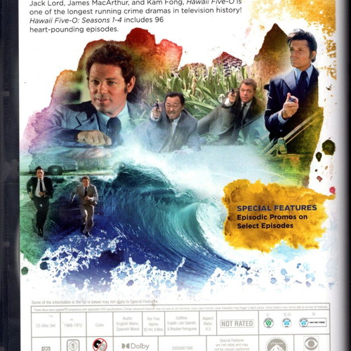 Hawaii 5-0 DVD box set like new, complete series