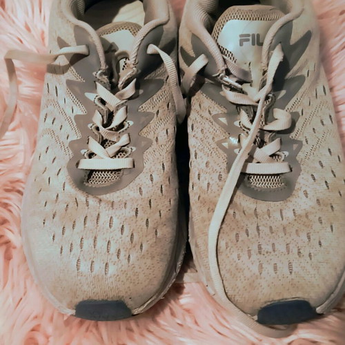 Fila memory born nanobionic running shoes used size 42 gray