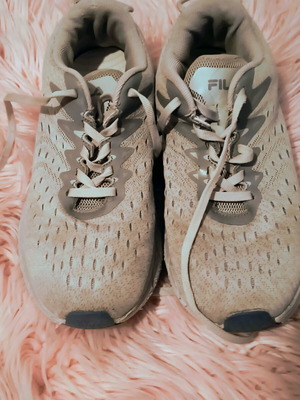 Fila memory born nanobionic running shoes used size 42 gray