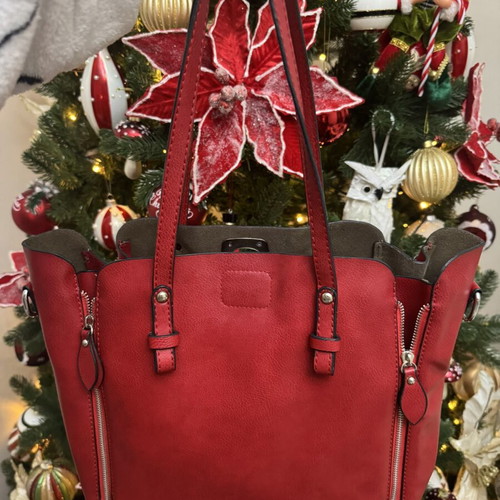 Michael Kors shoulder bag like new, red