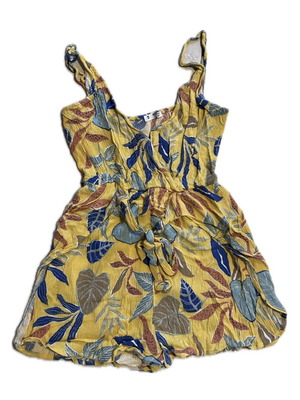 Pull & Bear romper like new, multicolor yellow, size M