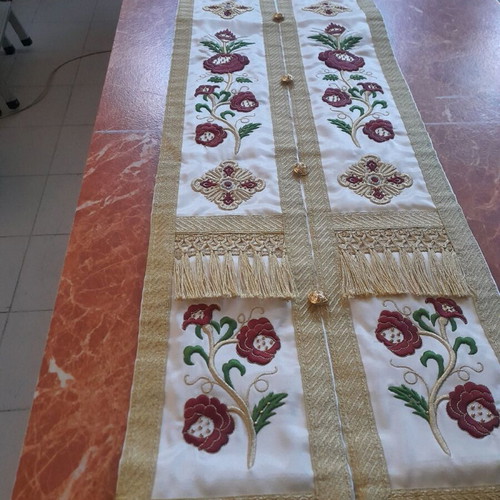 Ecclesiastical epitrachelion new with gold embroidery