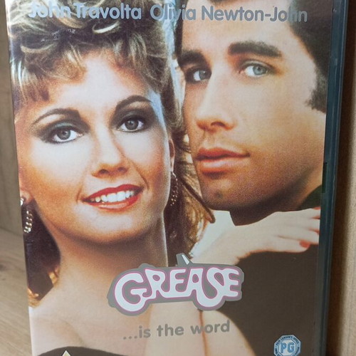 Grease DVD with English subtitles and song lyrics booklet