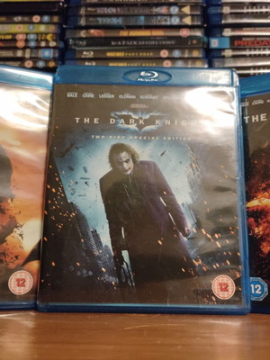 The Dark Knight Nolan Batman Trilogy Blu-Ray like new, English subtitles