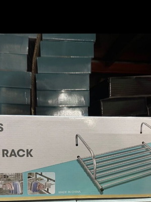 Clothes drying rack 63x110 cm new