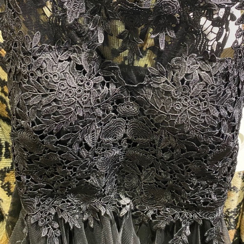 Lace dress new, black, size S