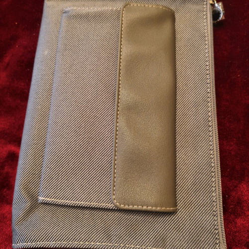 Bvlgari x Emirates Men's Travel Toiletry Bag like new, gray