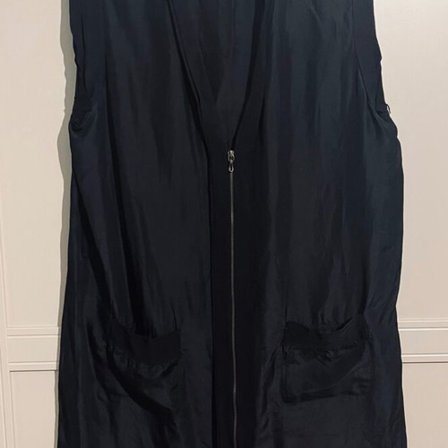 Lanvin silk dress black size M like new