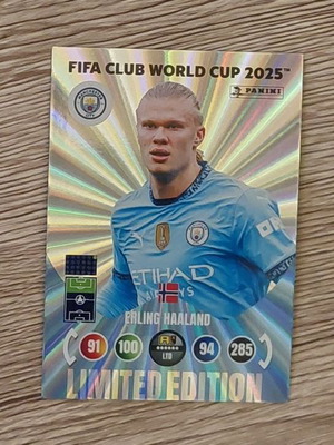 Panini FIFA Club World Cup 2025 Adrenalyn XL Erling Haaland Limited Edition Card new