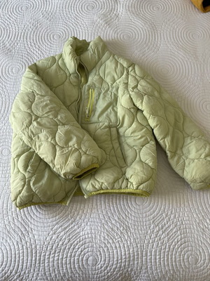 Zara jacket size 8, green and yellow