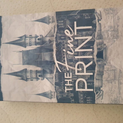 The Fine Print book used, English