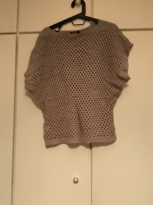 Women's knitted sleeveless blouse used Xtsy pink one size