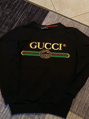 Gucci Longsleeve sweatshirt Small used, black, cotton