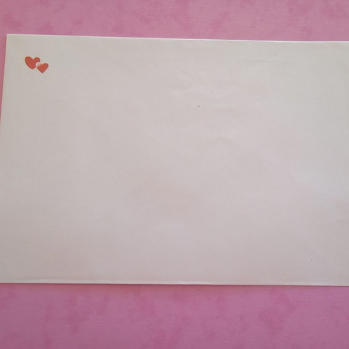 Love vintage envelope and letter sheet like new