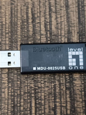 USB Bluetooth adapter LevelOne MDU-0025USB used without cap