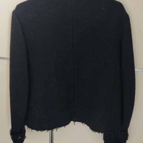 Biker Jacket dark blue (felt) Large used
