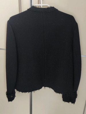 Biker Jacket dark blue (felt) Large used