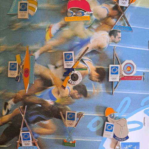 Athens 2004 Olympic Games pins new, sports series set of 28