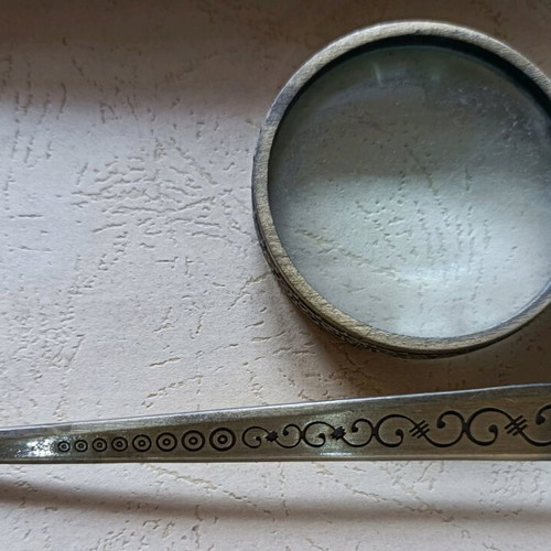 Vintage Murano office set new, handmade hand-painted