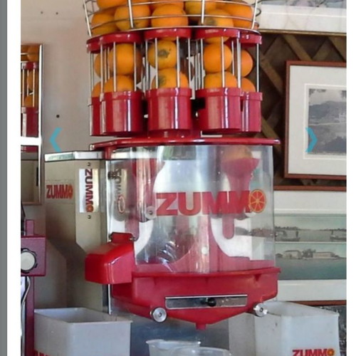 Juice machine used, automatic