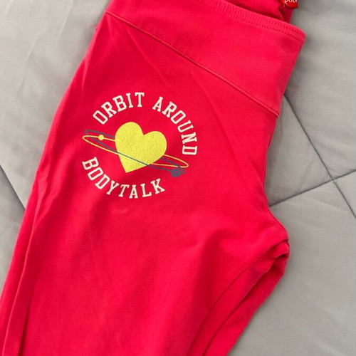 Bodytalk pink fitness leggings XS like new