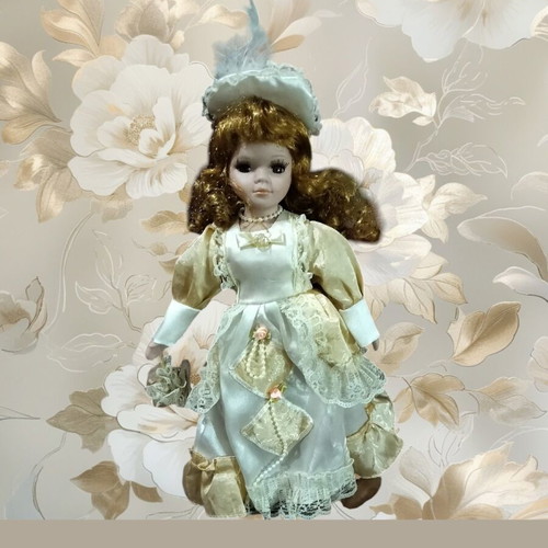 Porcelain doll collectible new over 30 years old
