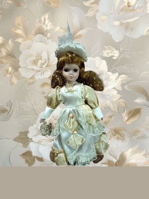 Porcelain doll collectible new over 30 years old