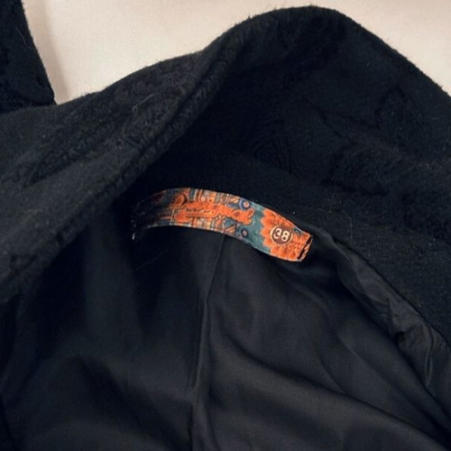 Desigual coat N38 like new, black, slim fit