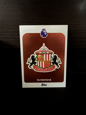 Topps Premier League 2025-26 Sunderland Team Badge used