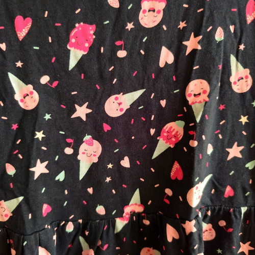Name It dress with ice cream print like new, 98 cm
