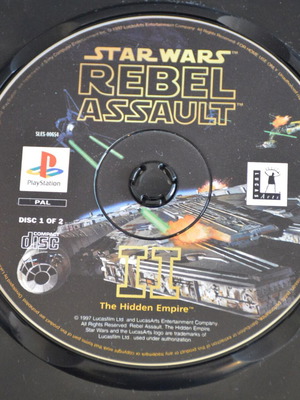 Star Wars Rebel Assault II The Hidden Empire Playstation 1 used