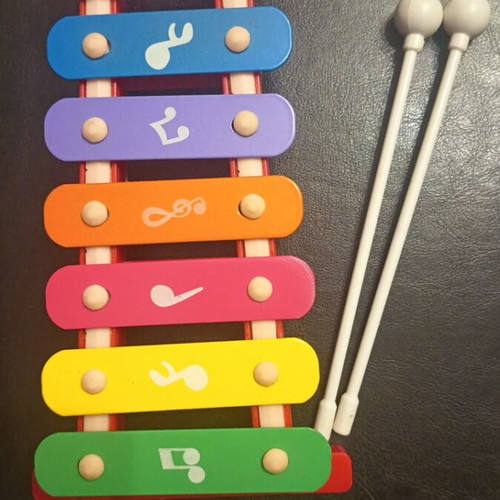 Xylophone with 8 notes