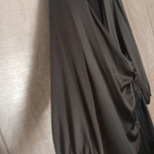 Desirée satin dress like new, size L, black