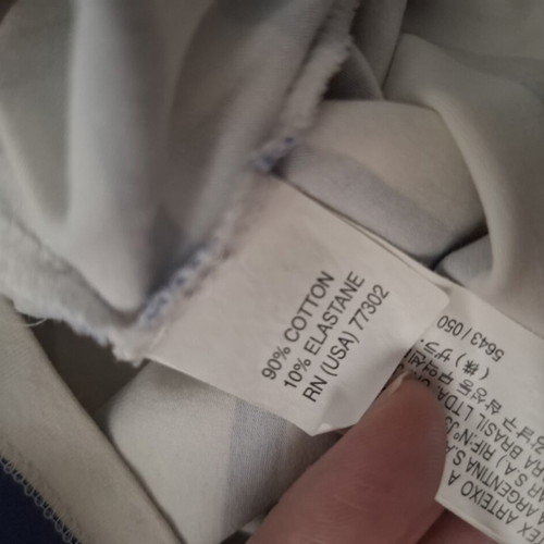 Zara vintage top like new, size S, white and blue